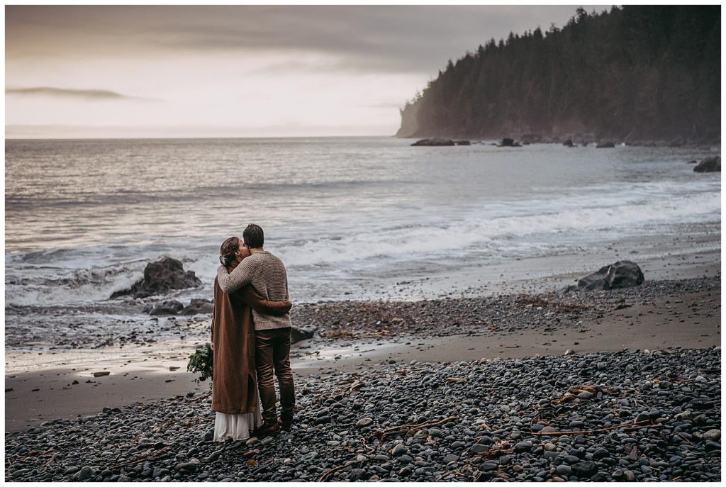 couple looking at ocean