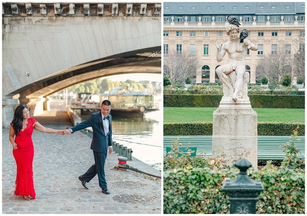 couple in Paris