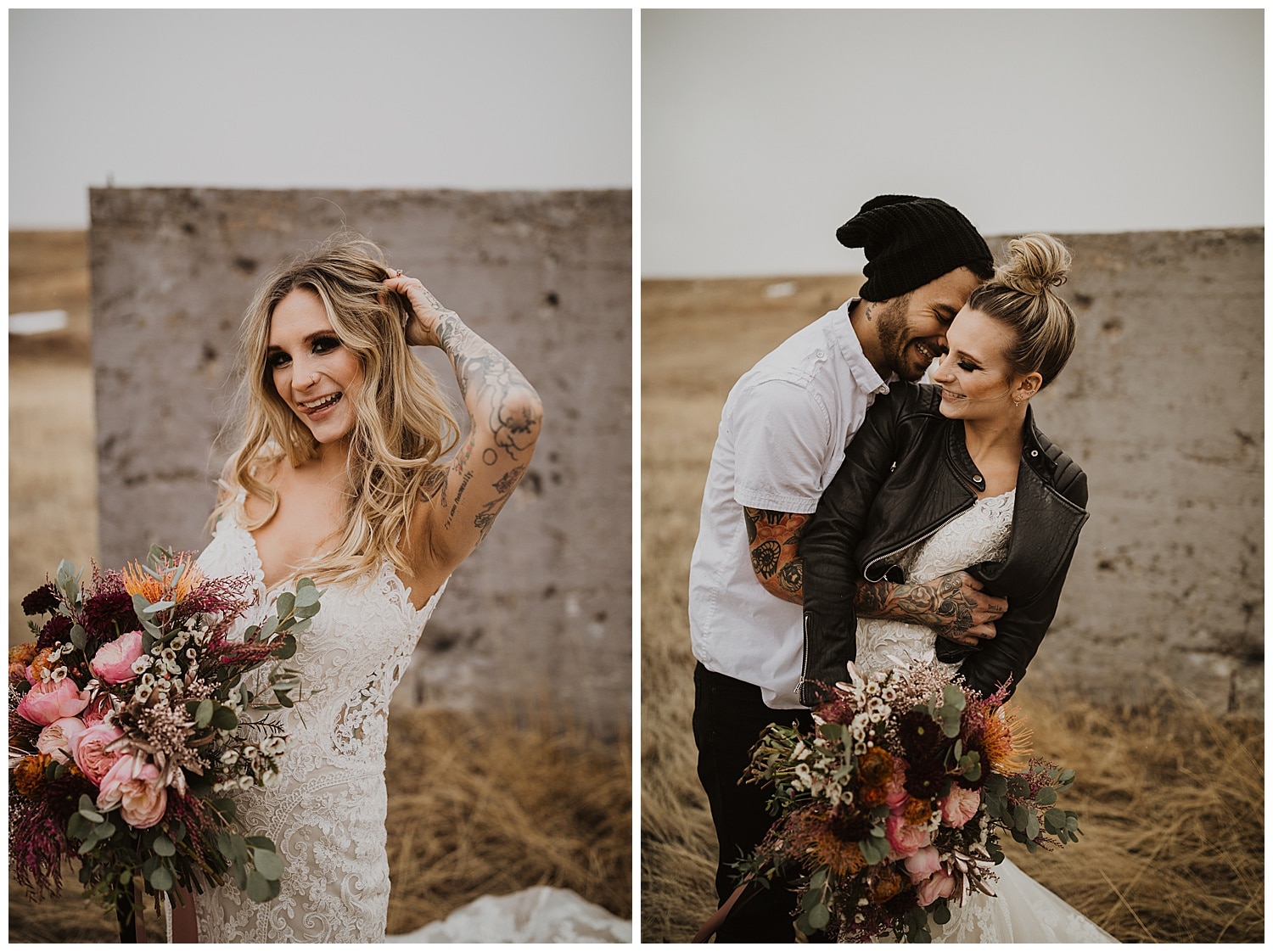 cute wedding couple
