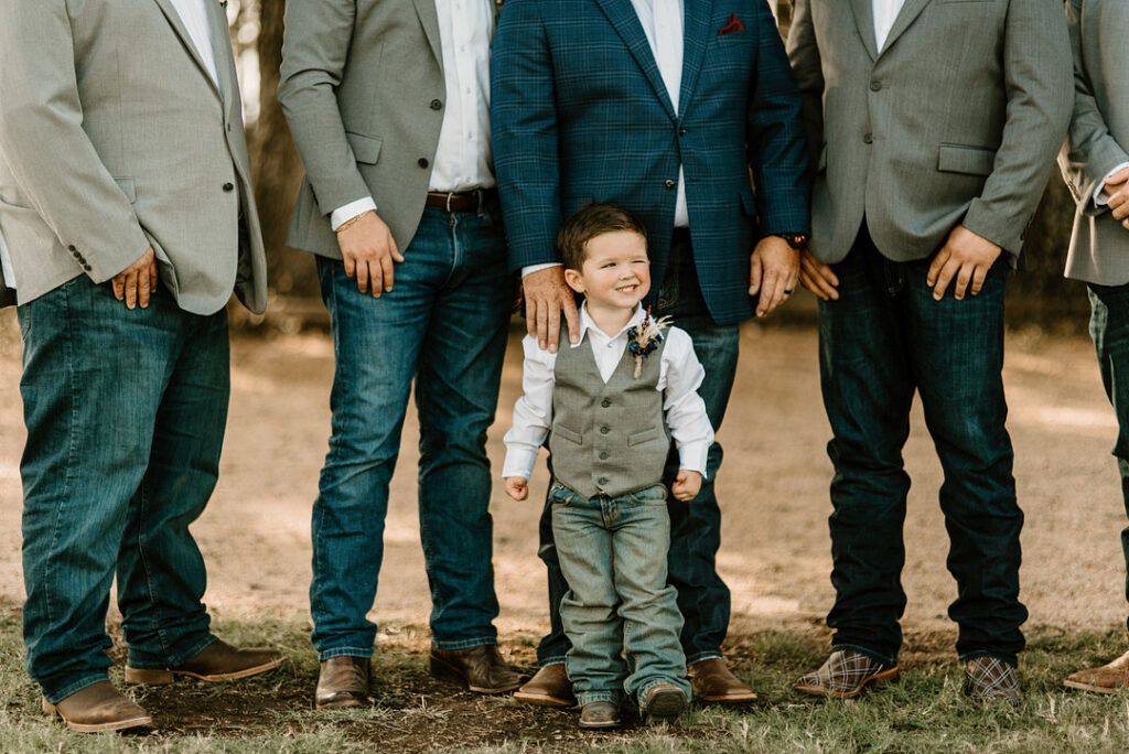 groomsmen at wedding