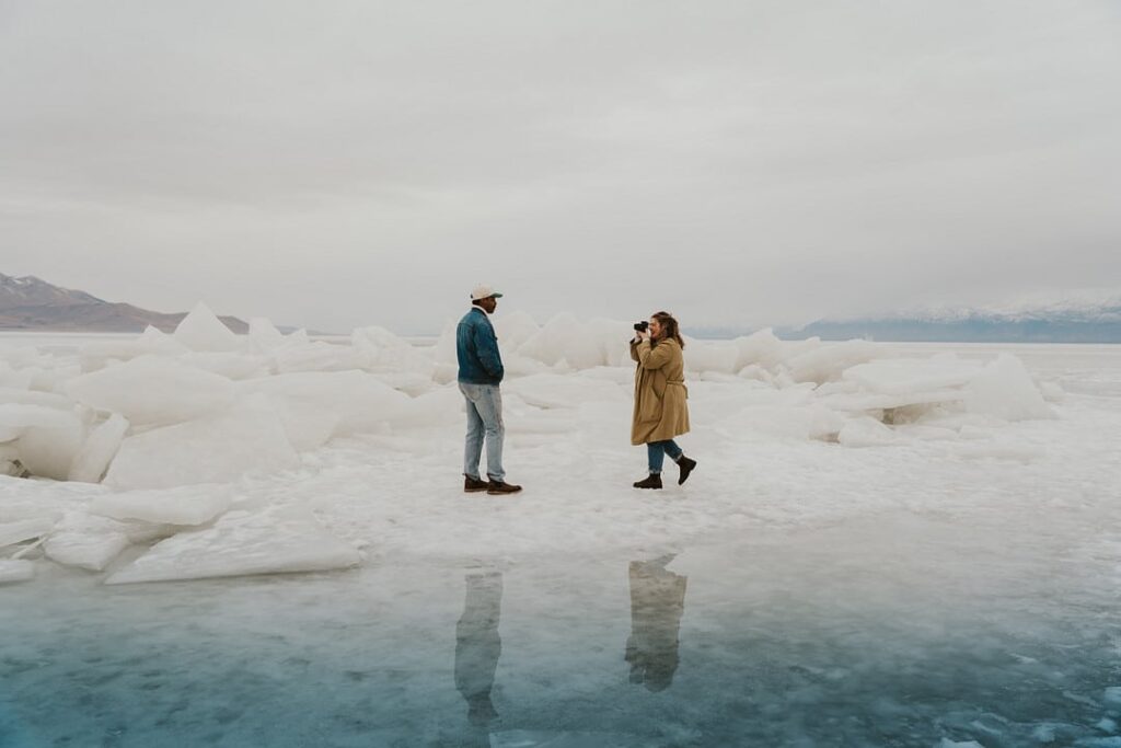 couple taking photos