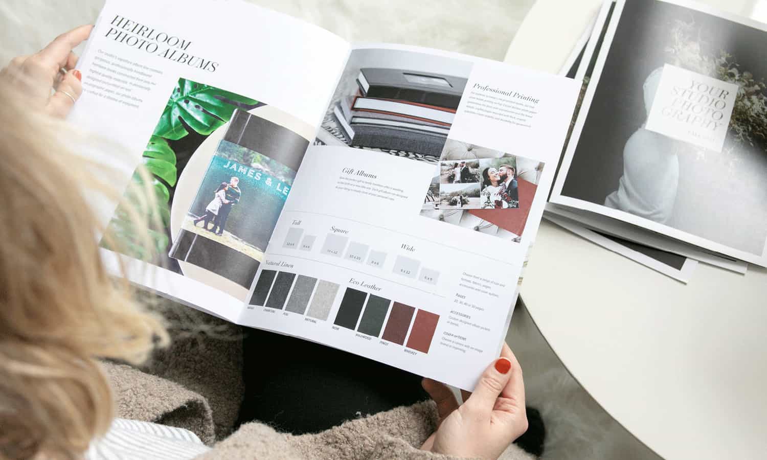 Lookbooks are some of Design Aglow's most popular photography marketing templates