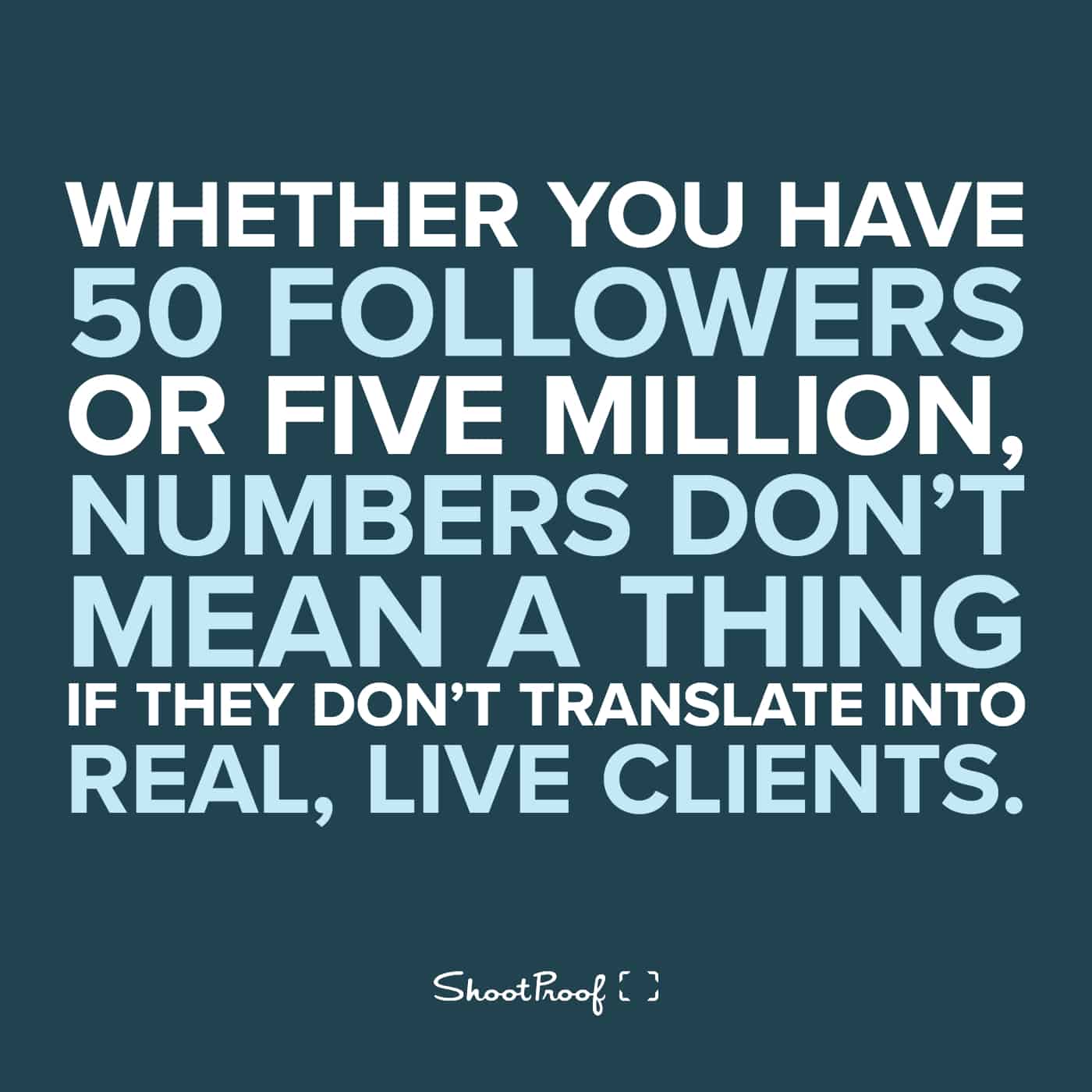 3 Simple Approaches To A Powerful Instagram Portfolio: Instagram Followers Don't Matter. You Need Real, Live Clients!