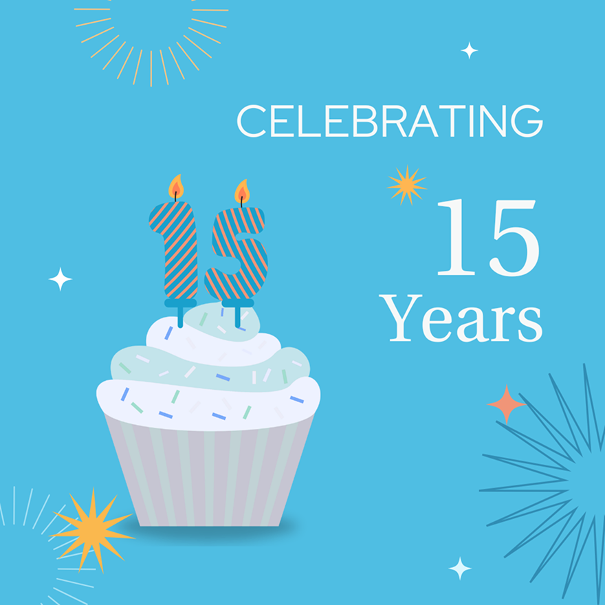 celebrating 15 years