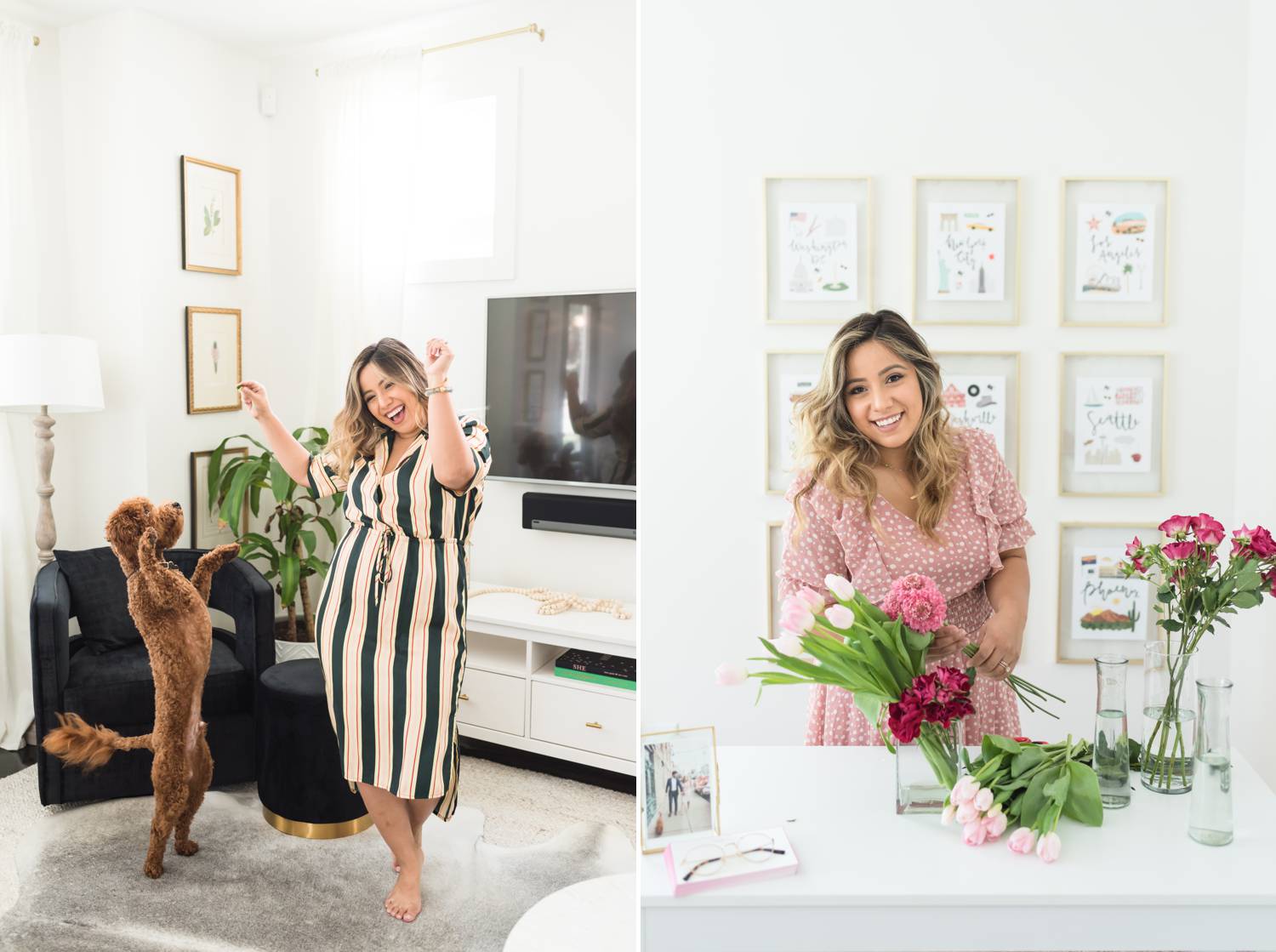 By Mandy Liz: In one photo, a CEO dances in her living room with her dog. In the next photo, the same woman is cutting flowers for her desk. Her business generates excellent client feedback.
