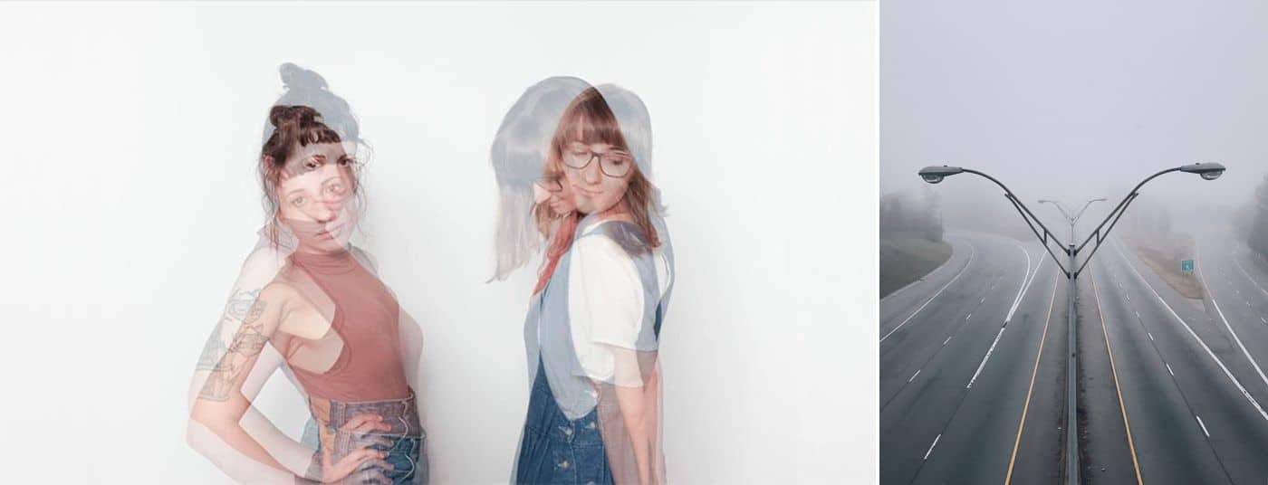 3 Simple Approaches To A Powerful Instagram Portfolio: Double Exposure of Two Women