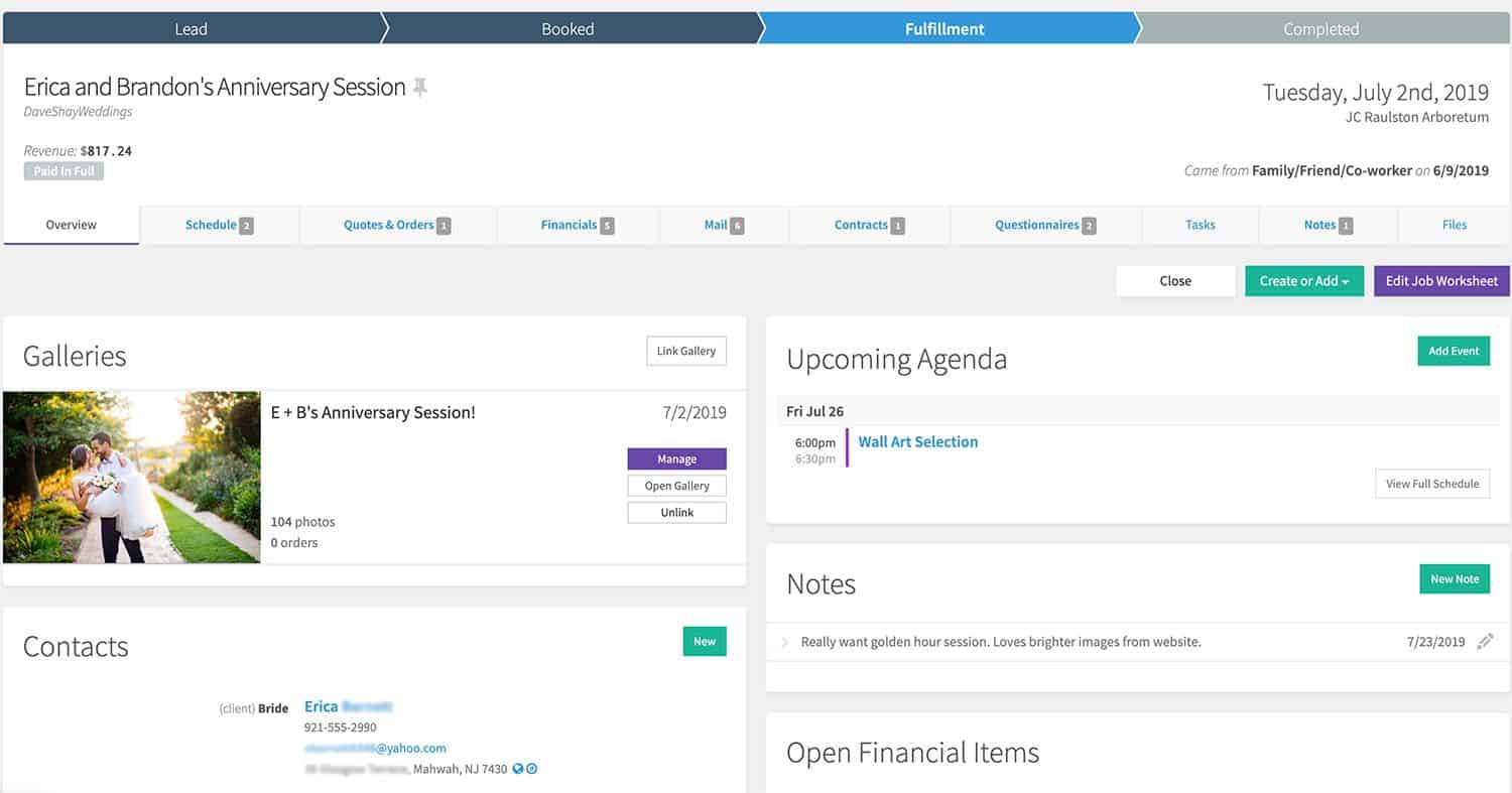 3 Clever Customizations Make it Easy for Photographers to Track Clients