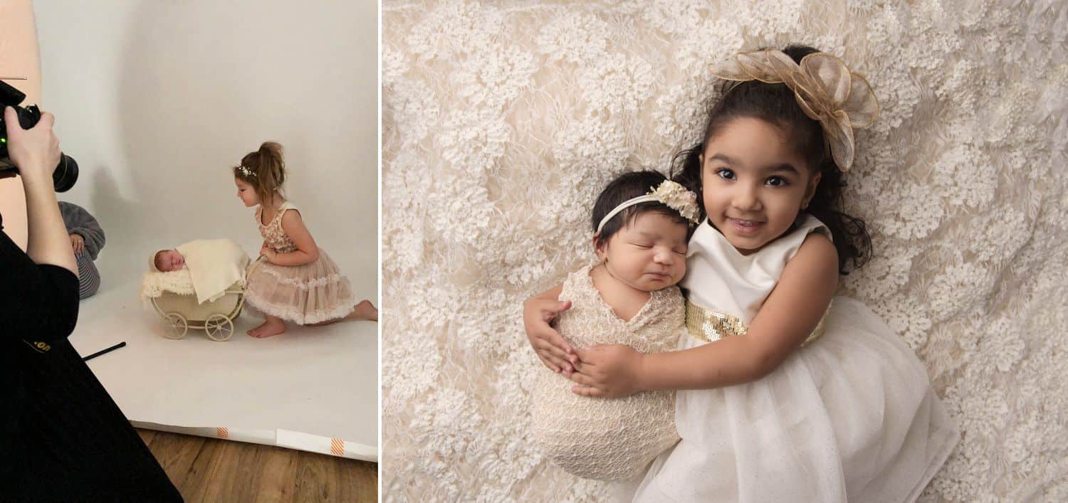 Behind the Scenes with a DIY Newborn Photographer