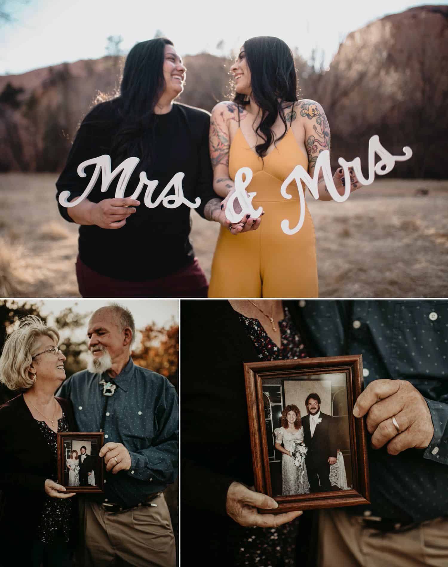 Thoughtful props can add an element of magic to any engagement session