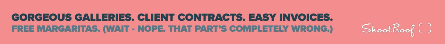 Gorgeous Galleries. Client Contracts. Easy Invoices. ShootProof.