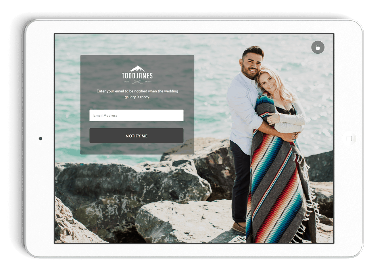 ShootProof Email Capture iPad App