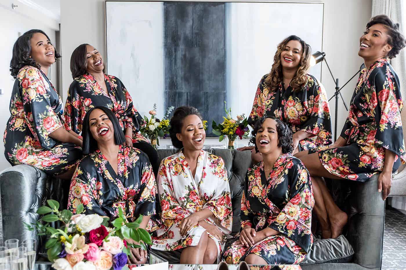 3 Simple Approaches To A Powerful Instagram Portfolio: Bridesmaids Laughing