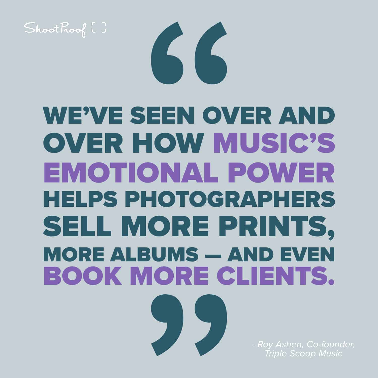 Print Sales Soar When You Pair Your Photos With Powerful Music