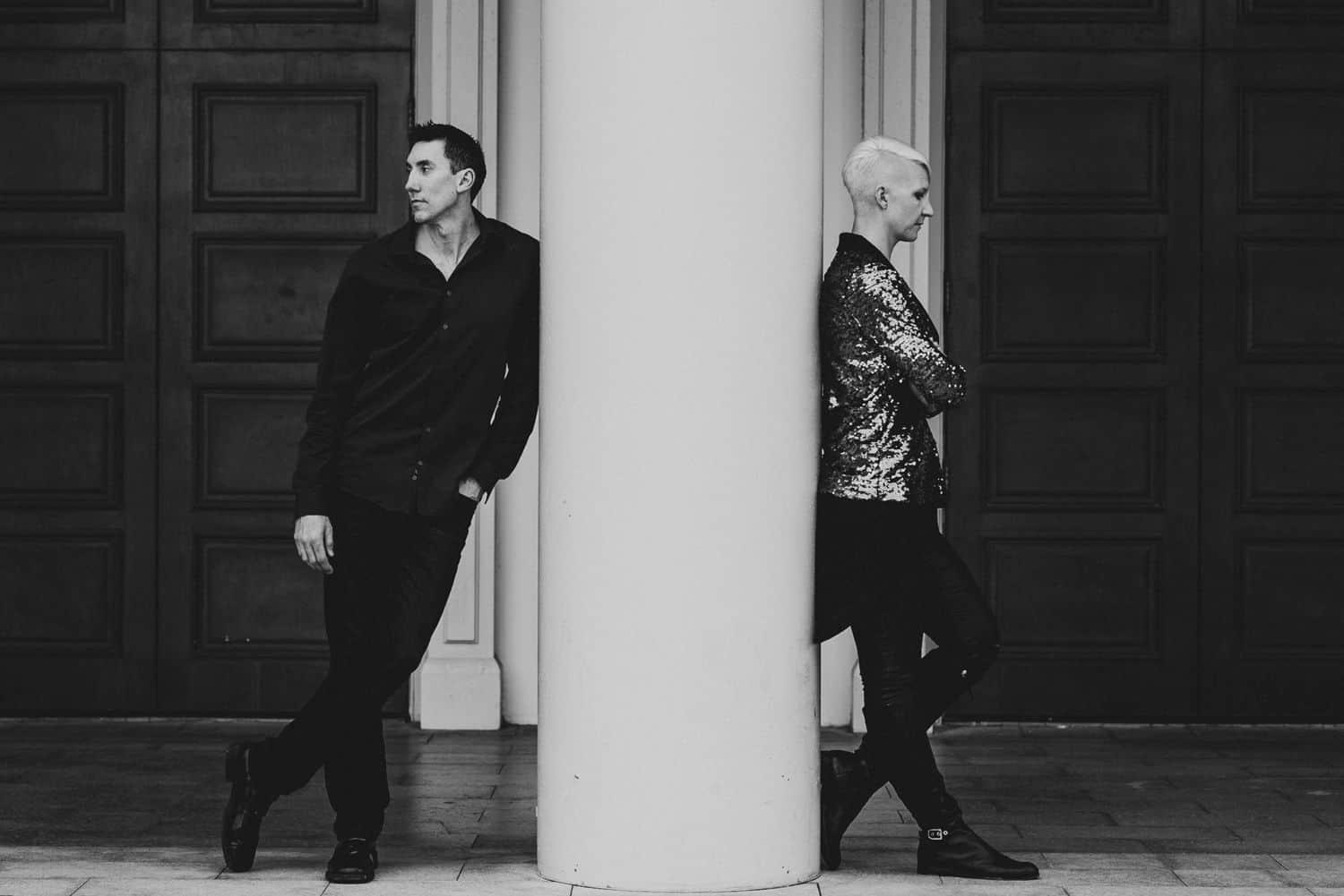 Photography Trends: Black and White Engagement Session