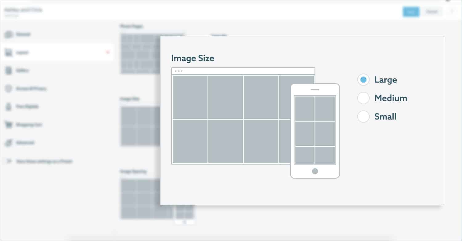 2 Creative Customizations that will Make Your Galleries Extra-Gorgeous: change the size and spacing of your ShootProof gallery photos