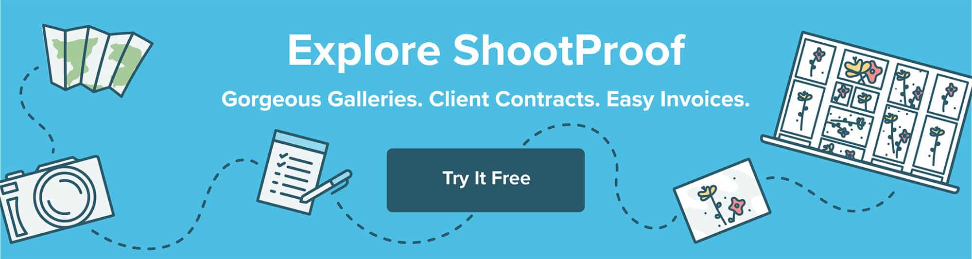 Start your photography business with ShootProof, your source for online galleries, contracts, invoices, and more!