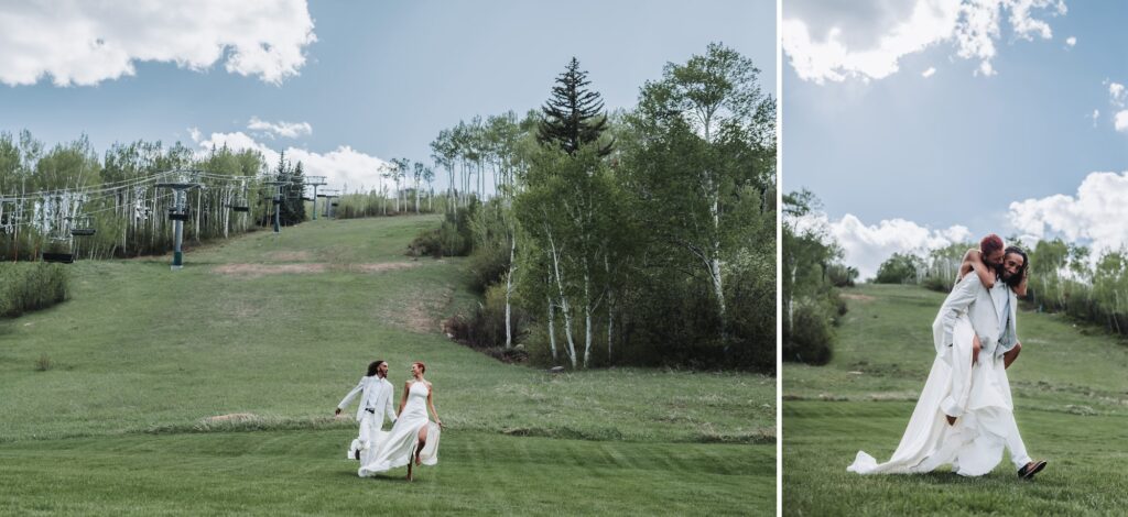 walking running pose eric turner photography collage